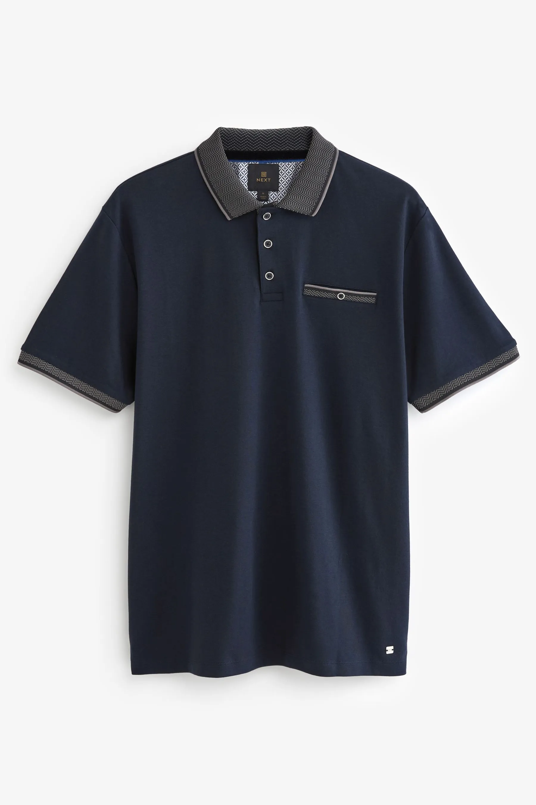 100% Cotone Maniche corte Smart Collar Polo    