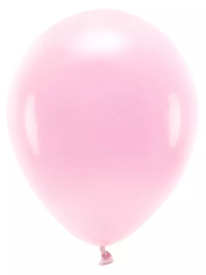 100 palloncini eco pastello rosa chiaro 30 cm