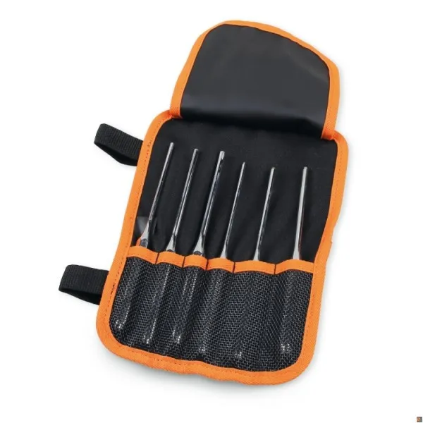 38/B6N - SERIE DI 2 PUNZONI, 1 BULINO, 2 SCALPELLI PIATTI E 1 UGNETTO BETA UTENSILI 000380016