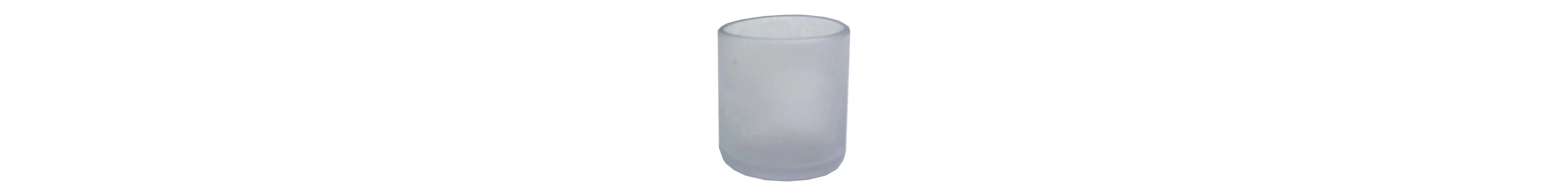 4 puntali calzanti in PVC trasparenti 25 mm