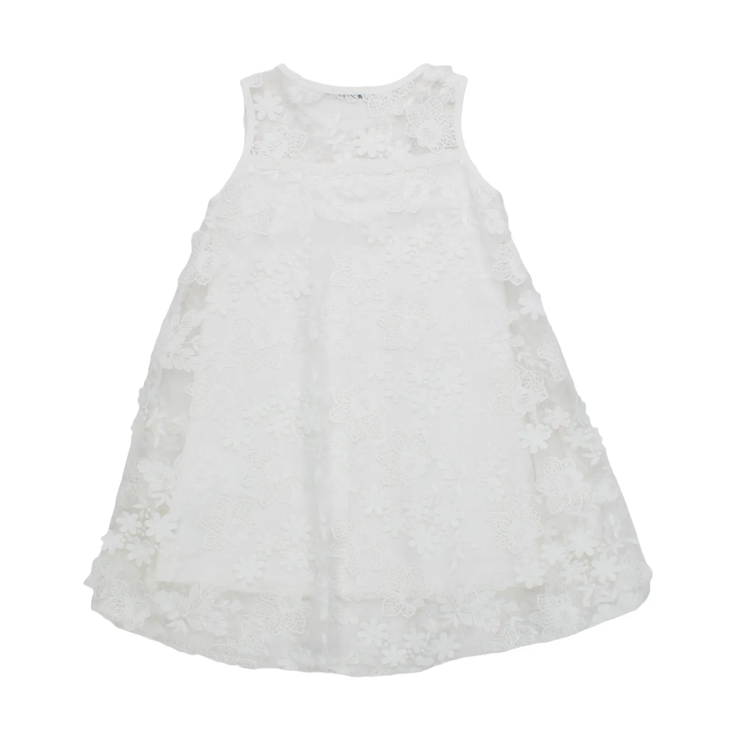 Abito Cerimonia Bianco Bambina Teen 07
