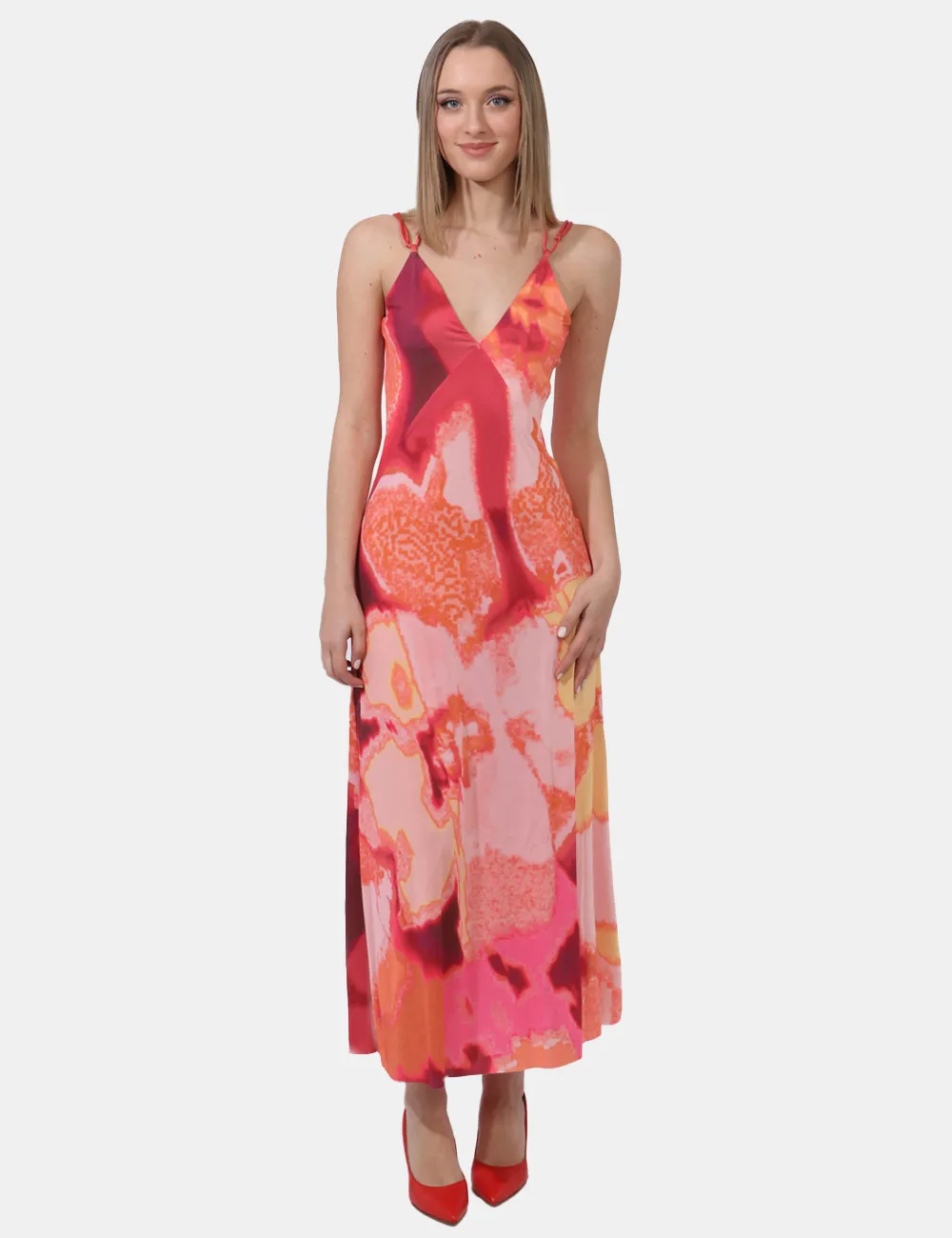 Abito Desigual Arancione