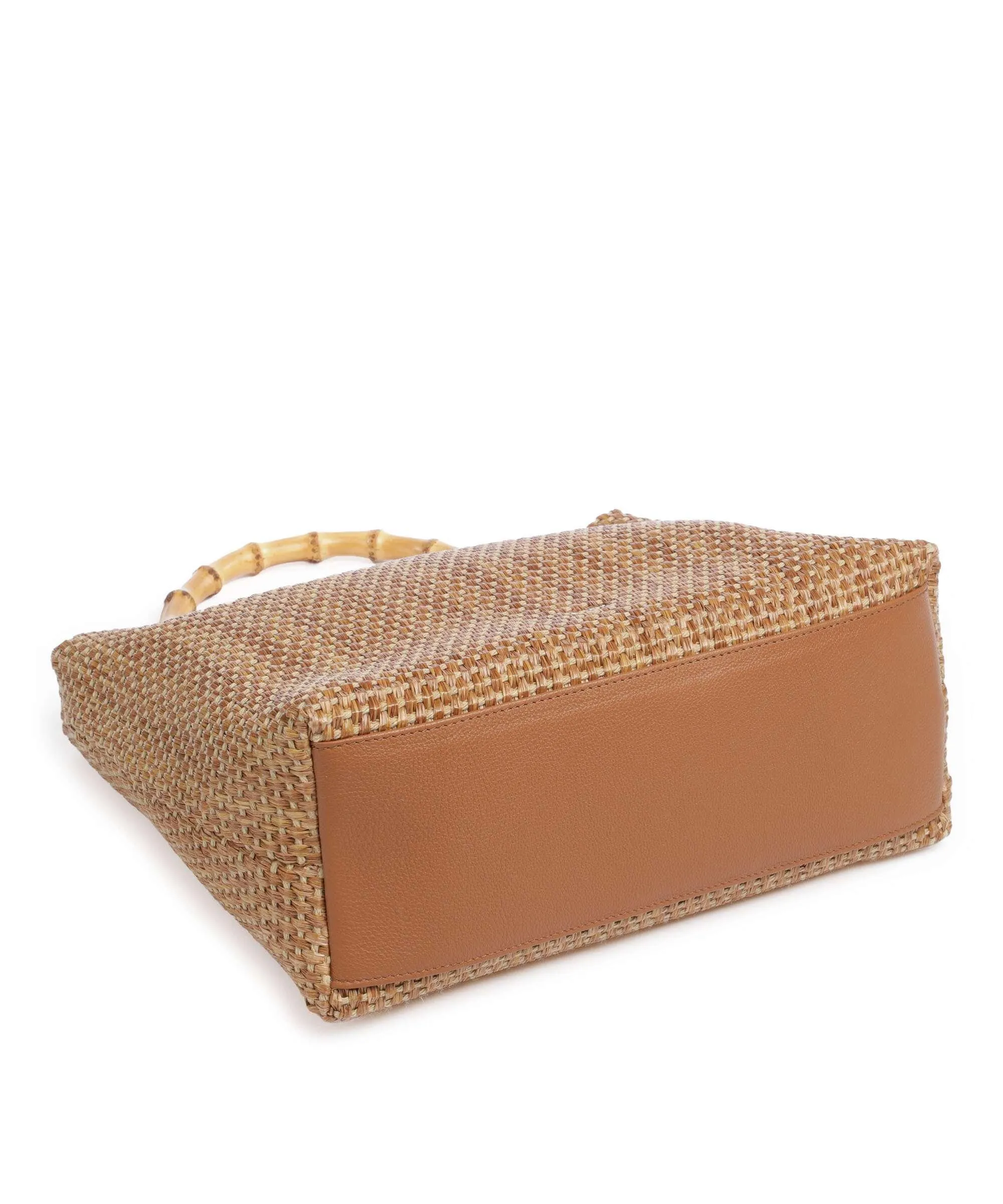  Abro Raffia Kaia Borsa hobo libro marrone chiaro  