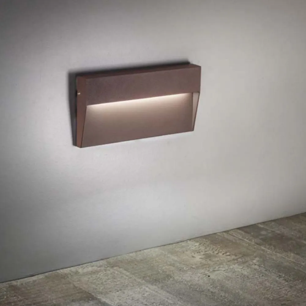 Applique esterni Gea Led GES1172 LED IP65 alluminio classico lampada parete