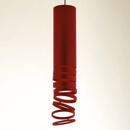 Artemide Decomposé lampada a sospensione rossa