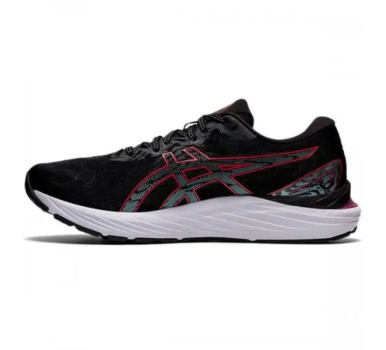ASICS GEL-CUMULUS 23 BLACK/ELECTRIC RED - UOMO