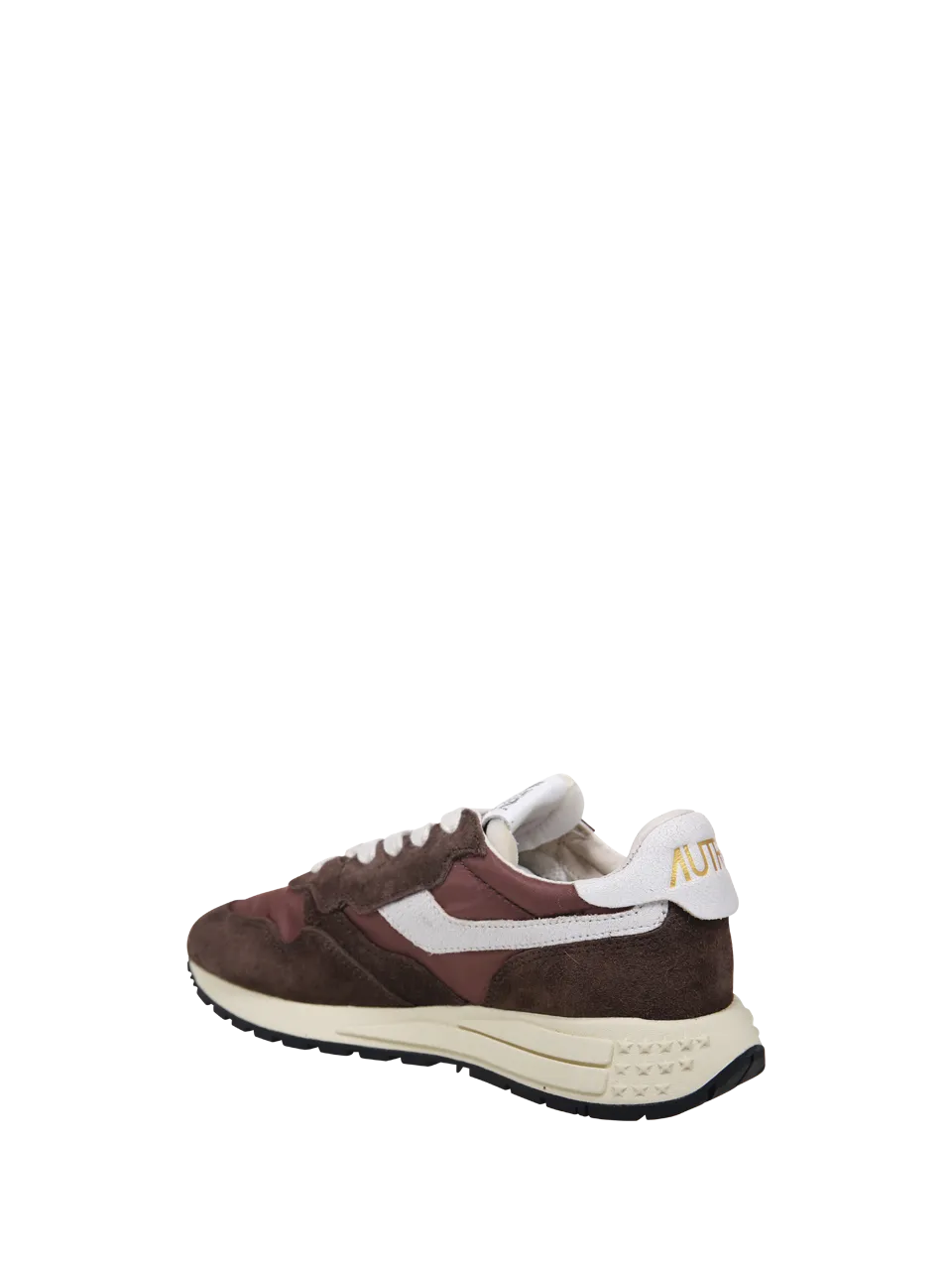  AUTRY  WOMAN AUTRY BROWN LEATHER REELWIND LOW SNEAKER