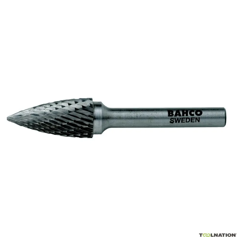 Bahco G1020F06 Frese in metallo duro a forma di albero con punta