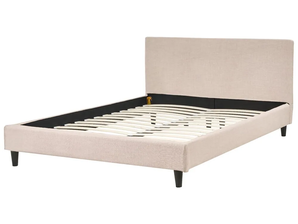 Bed Frame Cover FITOU 140 x 200 cm Beige