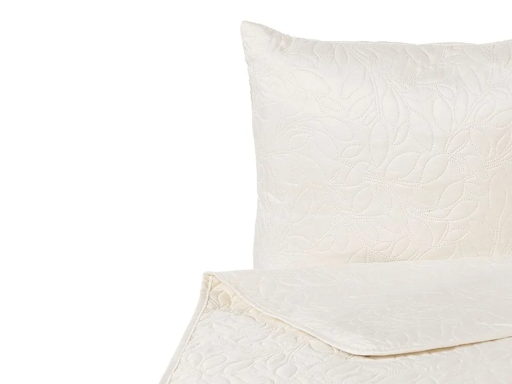 Bedspread with Cushions RUDKHAN 140 x 210 cm Cream