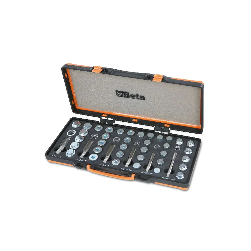 Beta 1495/C6 - Assortimento di utensili per la riparazione dei filetti della cop