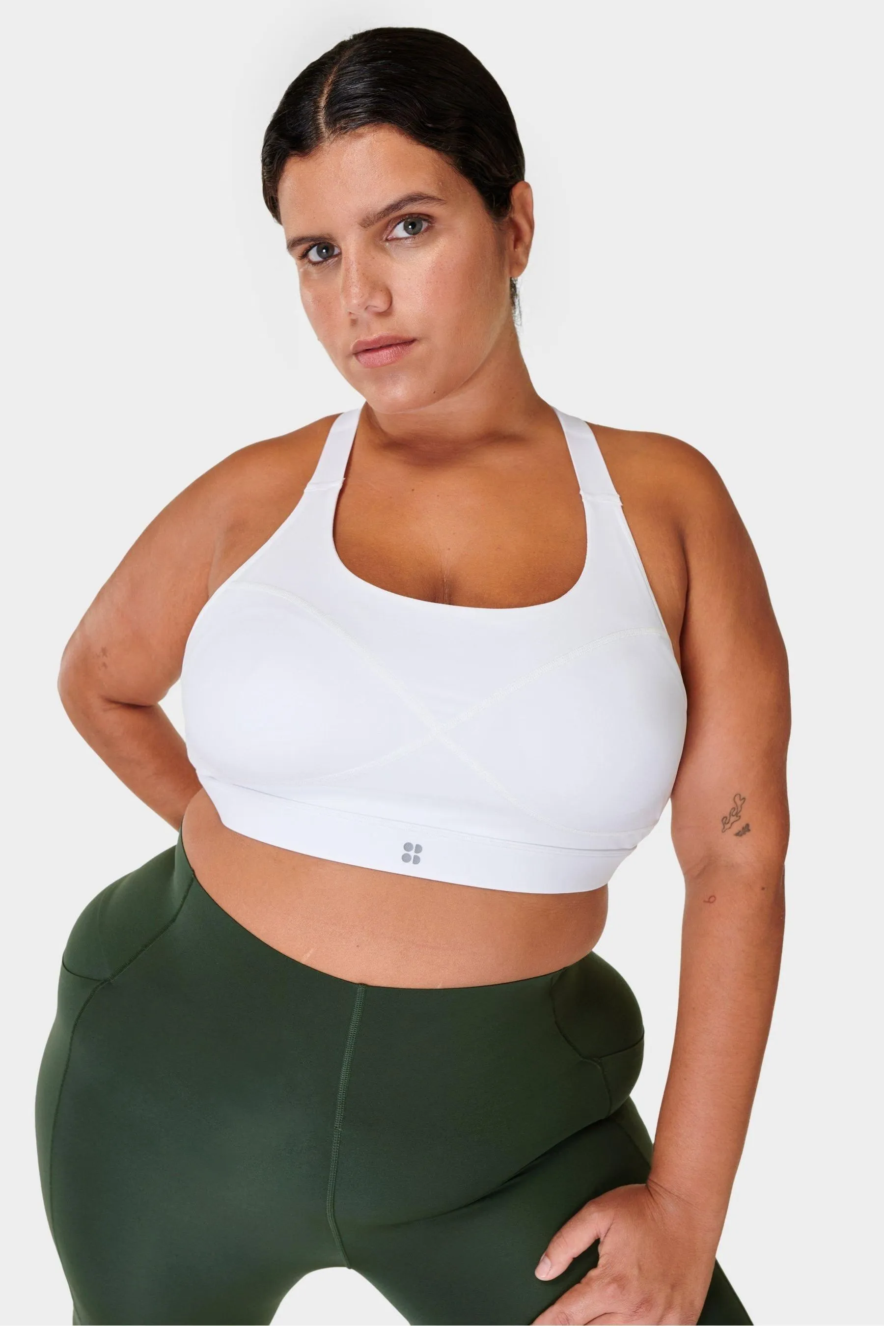 Betty - Reggiseno sportivo felpato con supporto medio