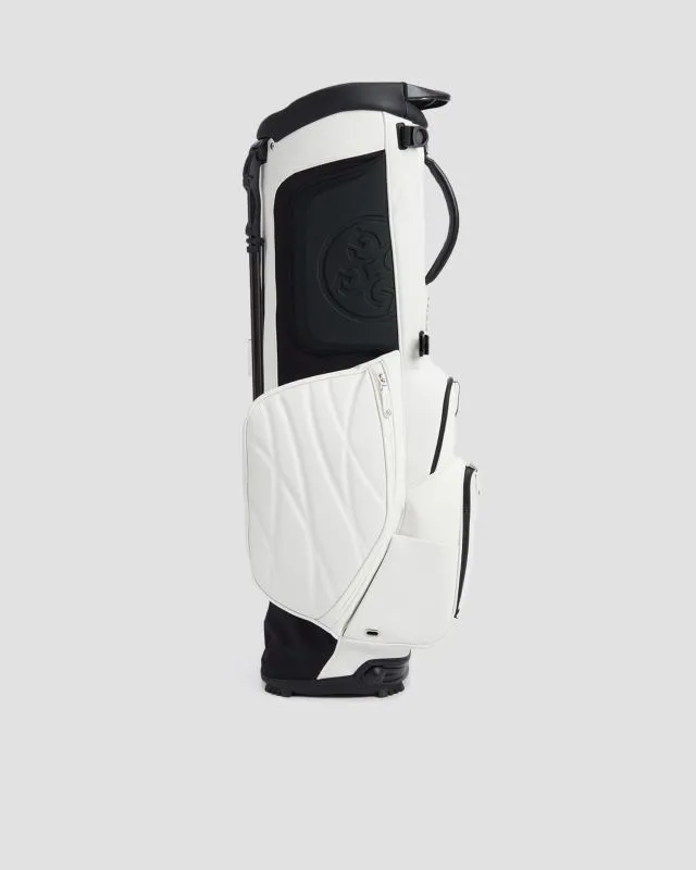 Biała torba golfowa G/Fore Transporter Tour Carry Bag g4as23a20-sno
