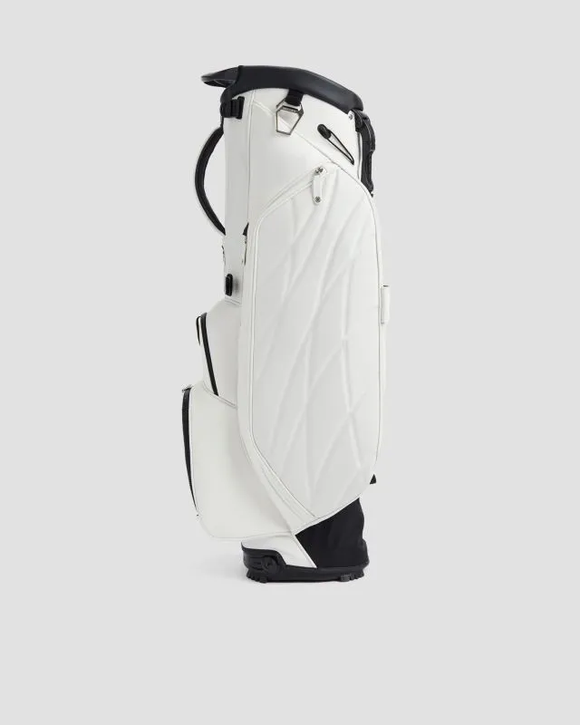 Biała torba golfowa G/Fore Transporter Tour Carry Bag g4as23a20-sno