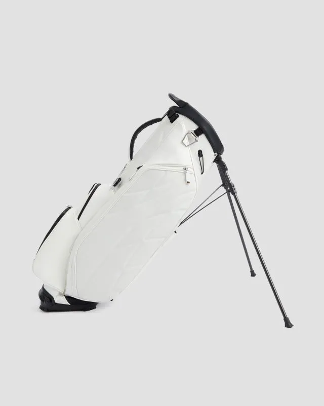 Biała torba golfowa G/Fore Transporter Tour Carry Bag g4as23a20-sno