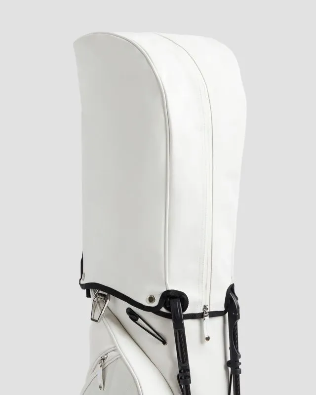 Biała torba golfowa G/Fore Transporter Tour Carry Bag g4as23a20-sno