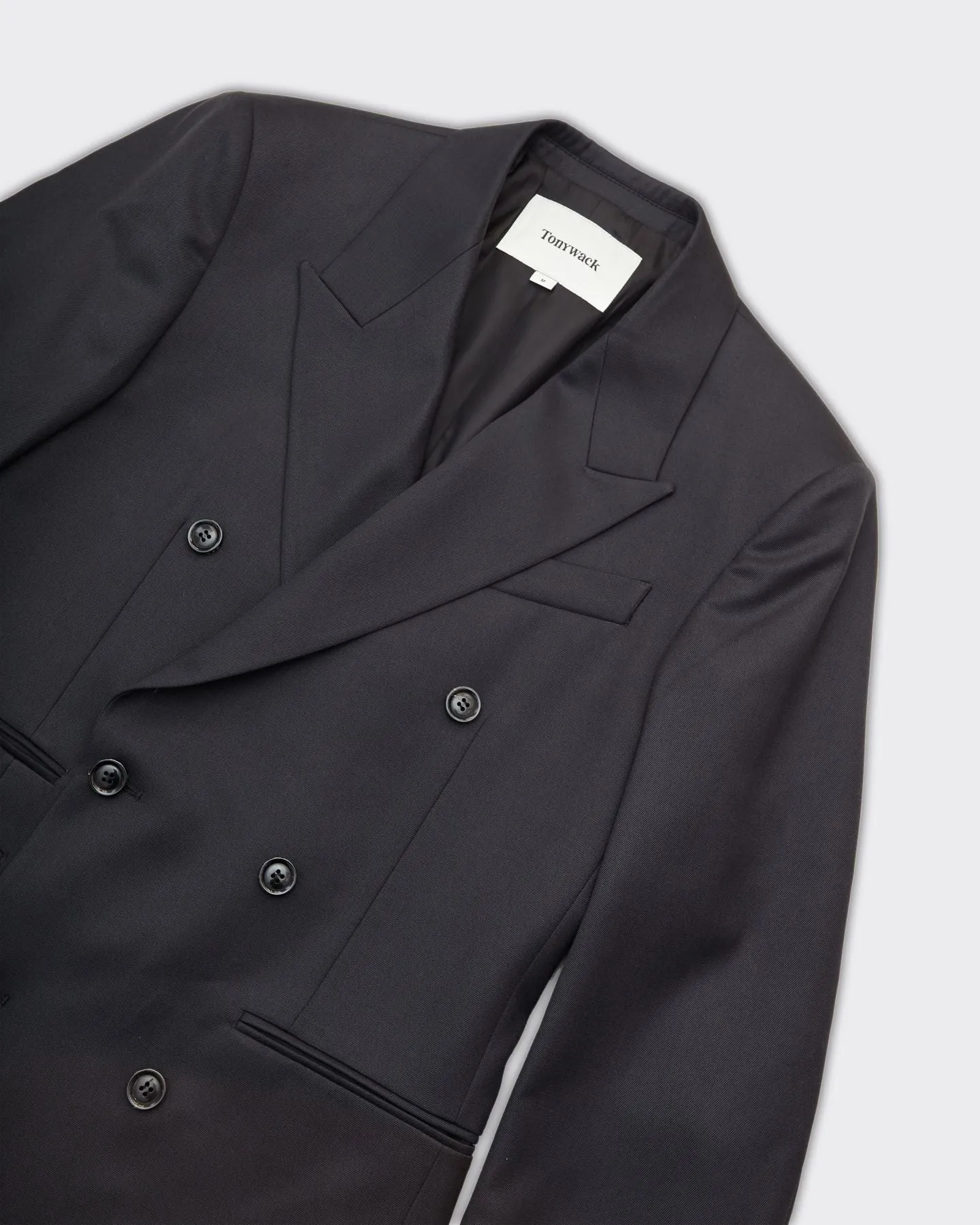 Blazer WOOL TWILL DOUBLE BREASTED Nero
