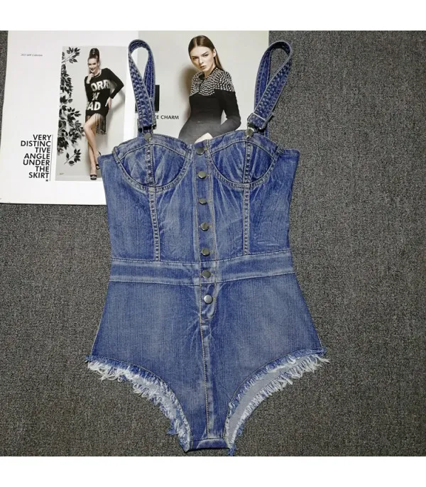 Body in denim coppe