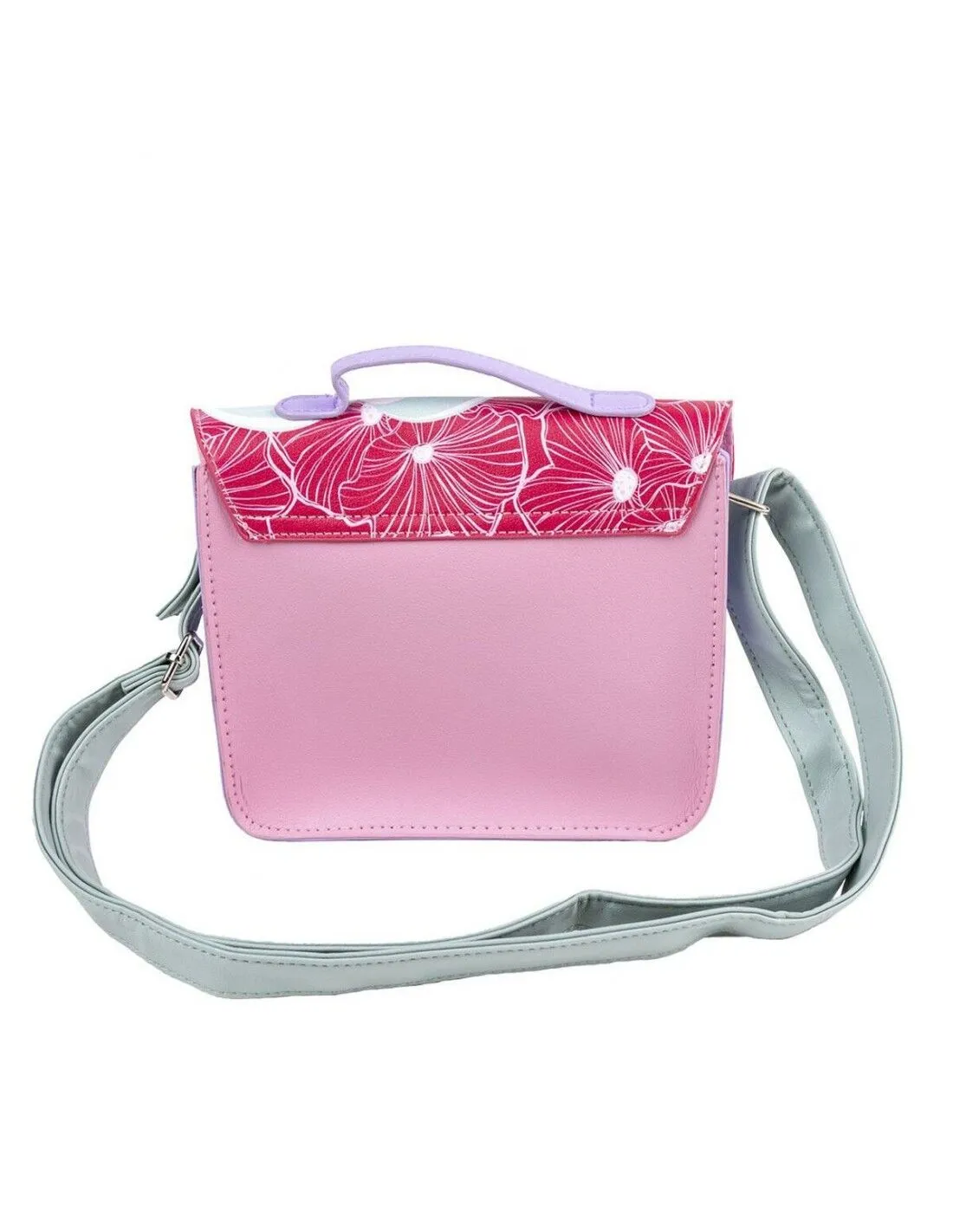 Borsa a Tracolla Princesses Disney Rosa (18,5 x 16,5 x 5,3 cm)