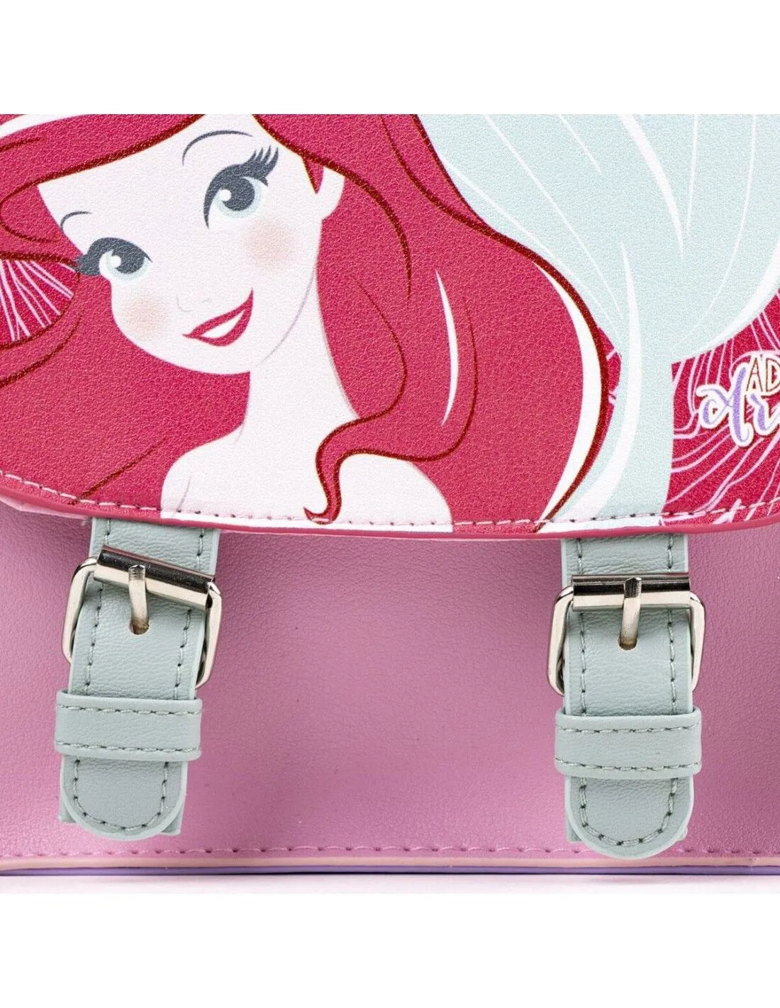 Borsa a Tracolla Princesses Disney Rosa (18,5 x 16,5 x 5,3 cm)
