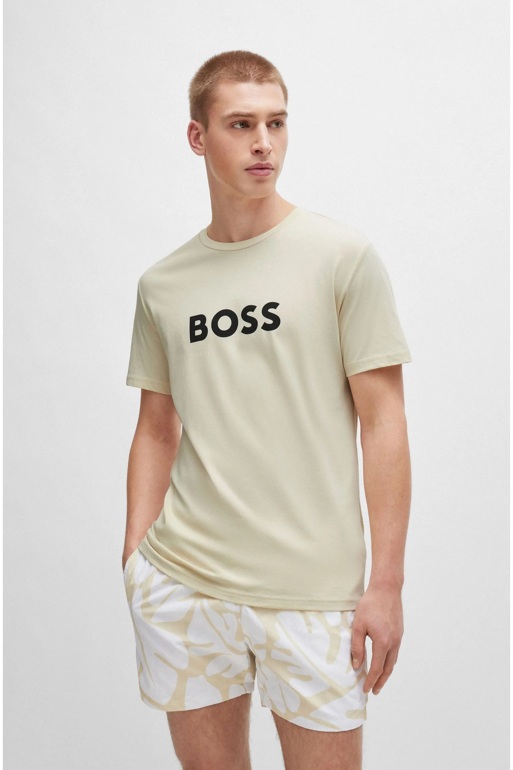 BOSS BOSS Large Chest Cotton T-Shirt    
