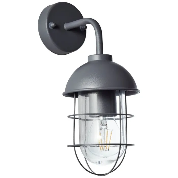 Brilliant Utsira Applique da esterno Antracite, 1-Luce