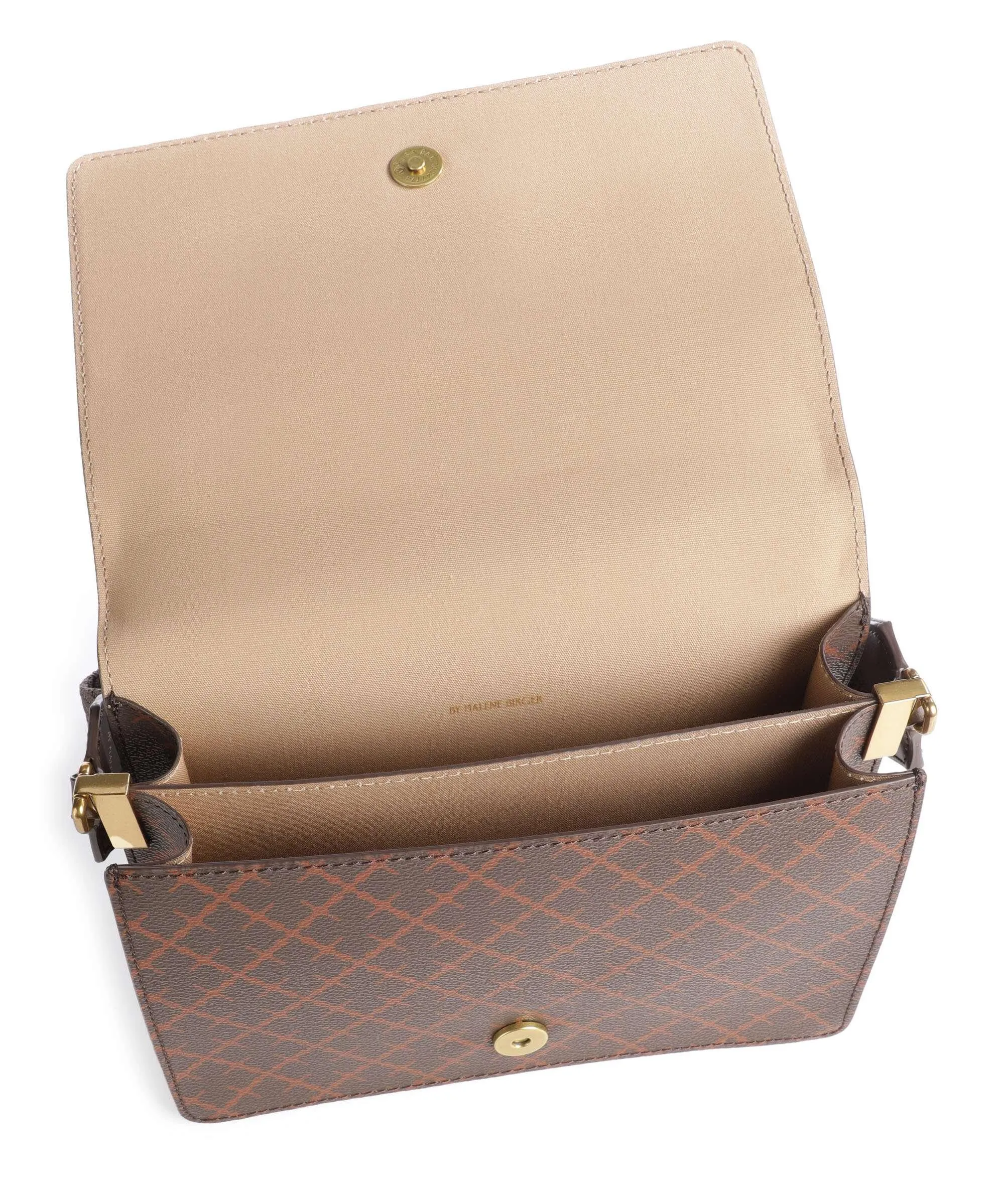  by Malene Birger Loenna Borsa a tracolla pelle sintetica marrone  