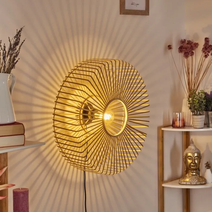 Callide Applique Nero, 1-Luce