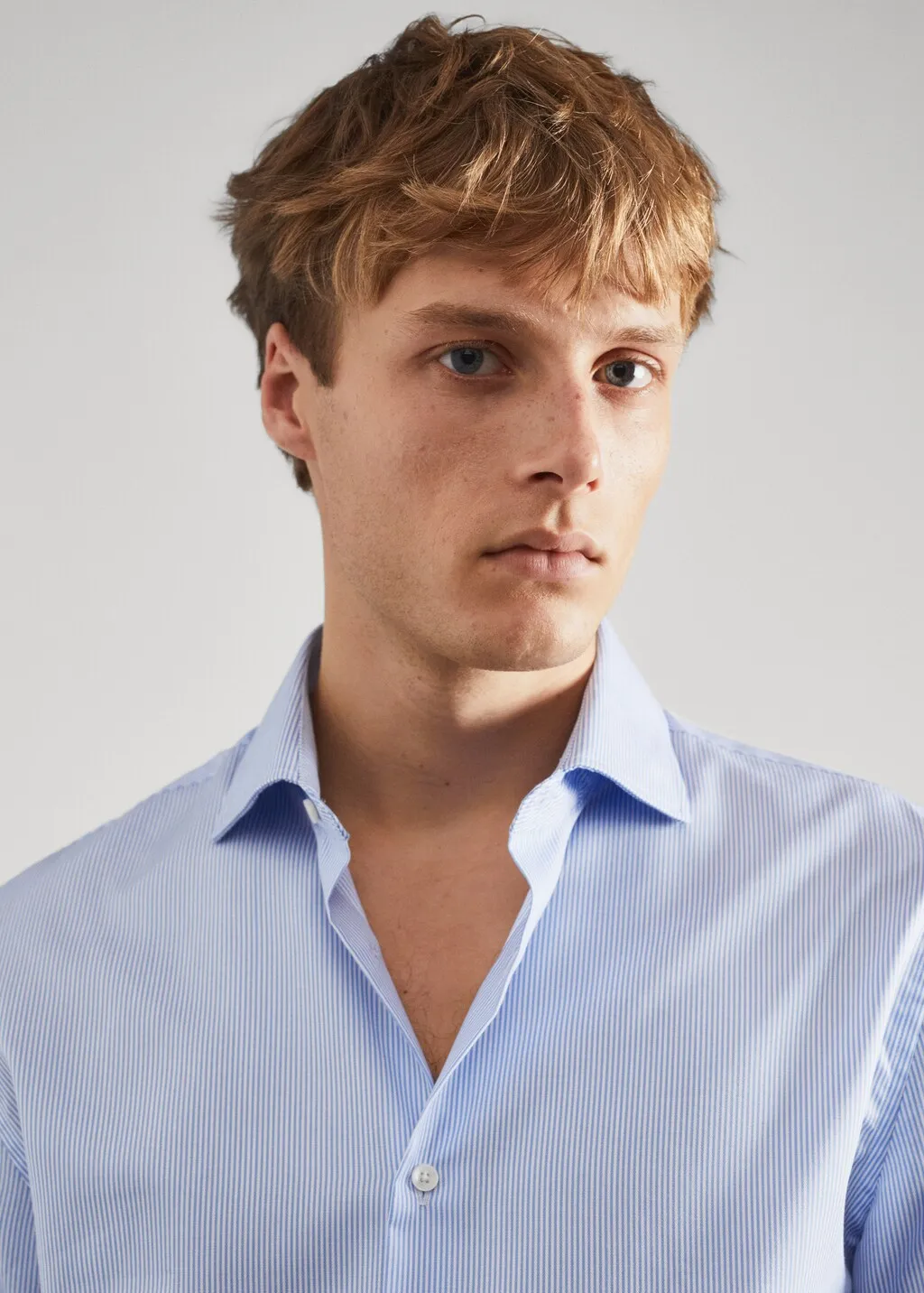Camicia completo slim fit millerighe