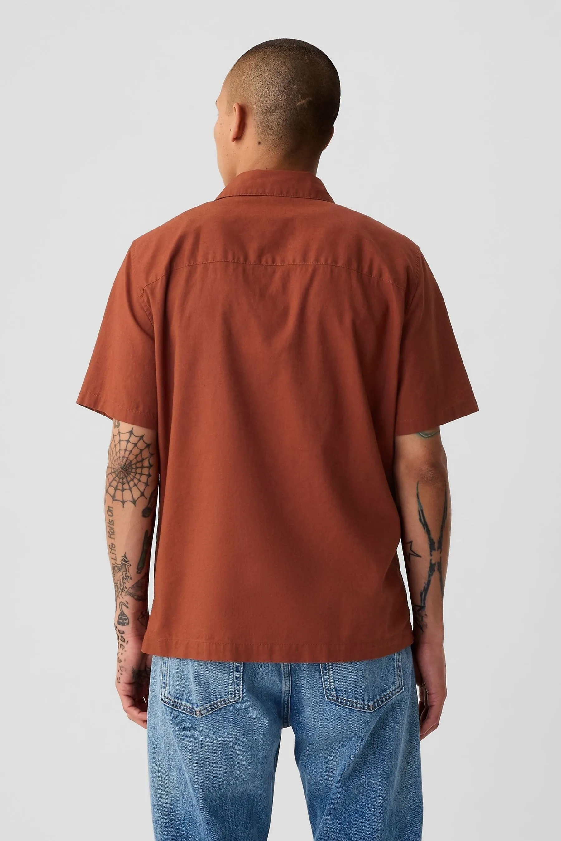 Camicia in Manica corta cotone    