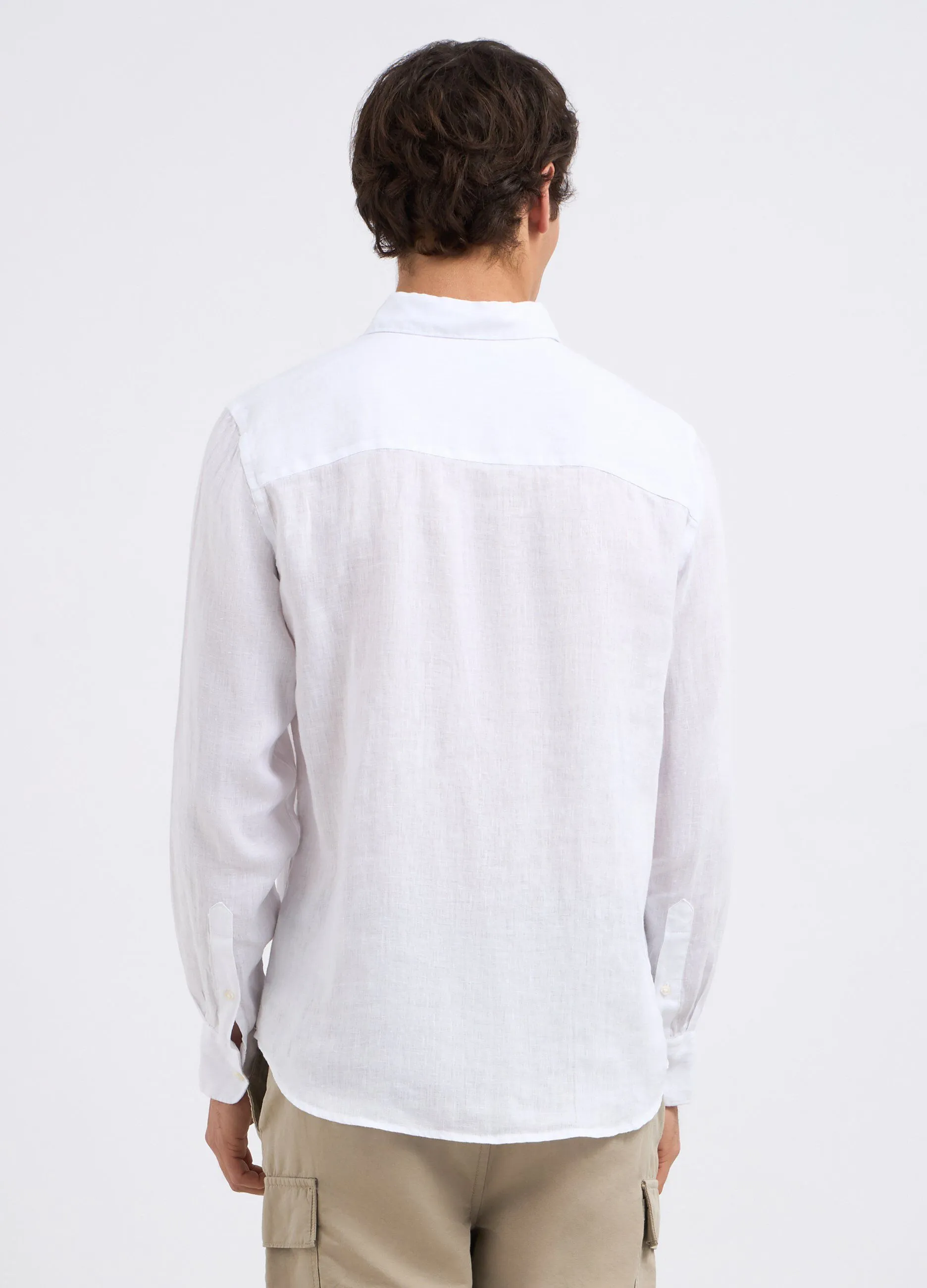 Camicia in puro lino uomo