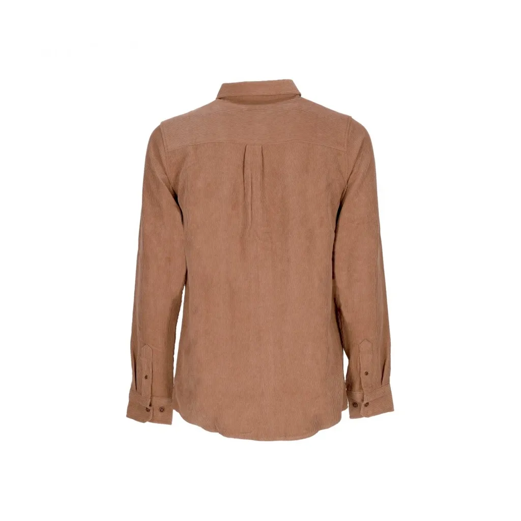 camicia manica lunga uomo roy l/s shirt CARAMEL