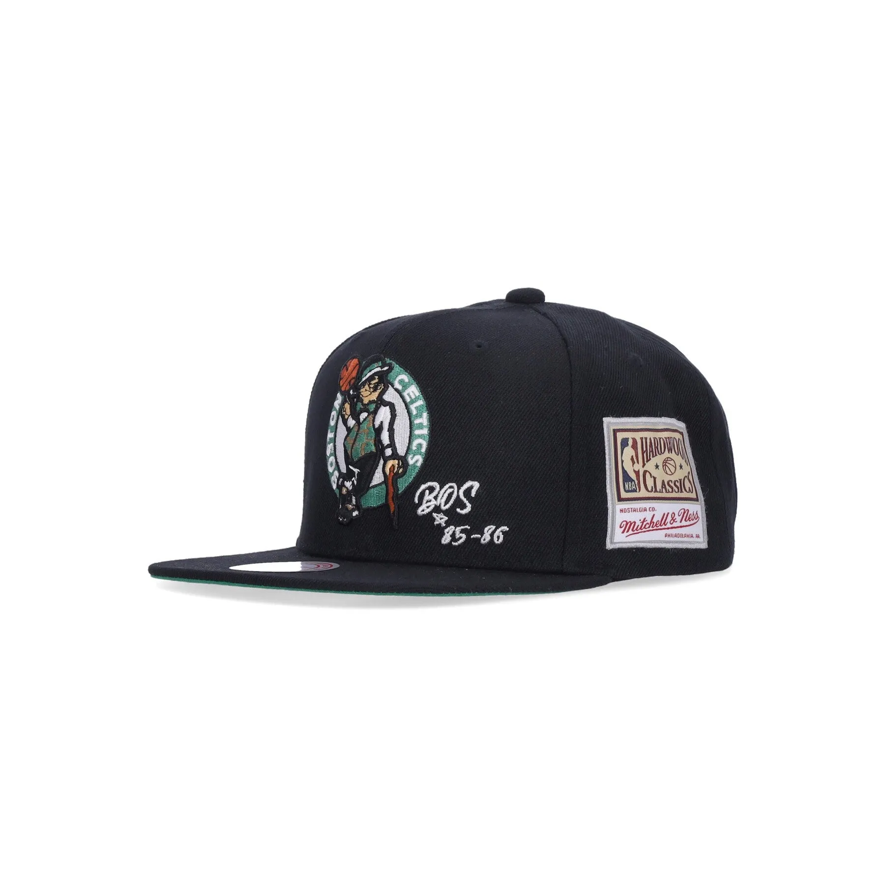 Cappellino Visiera Piatta Uomo Nba Jersey Love Snapback Boscel Black