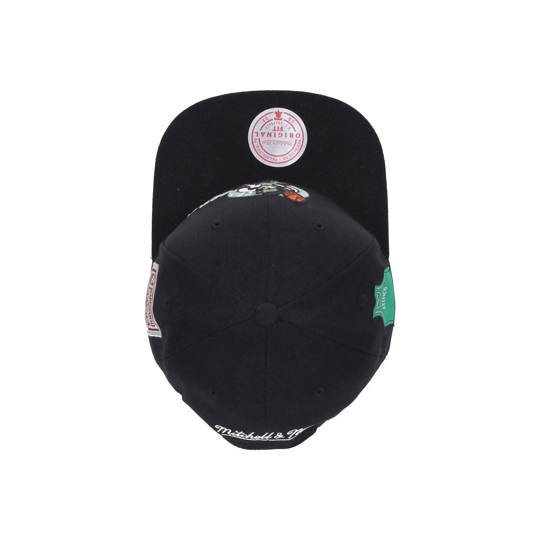 Cappellino Visiera Piatta Uomo Nba Jersey Love Snapback Boscel Black
