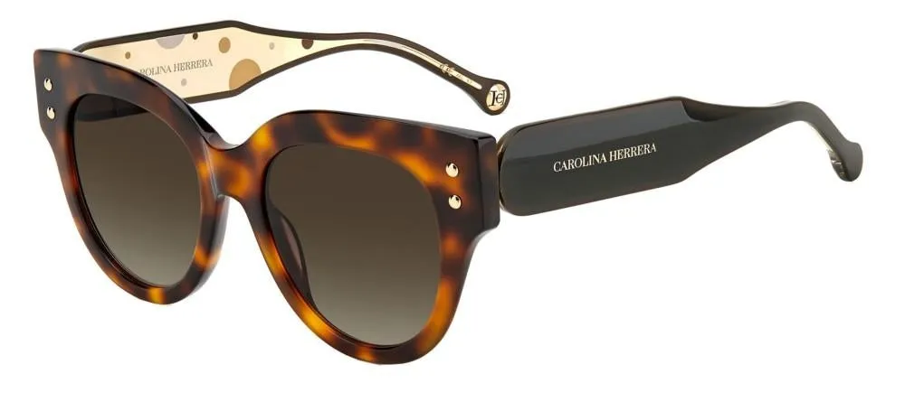 Carolina Herrera occhiale da sole nero   