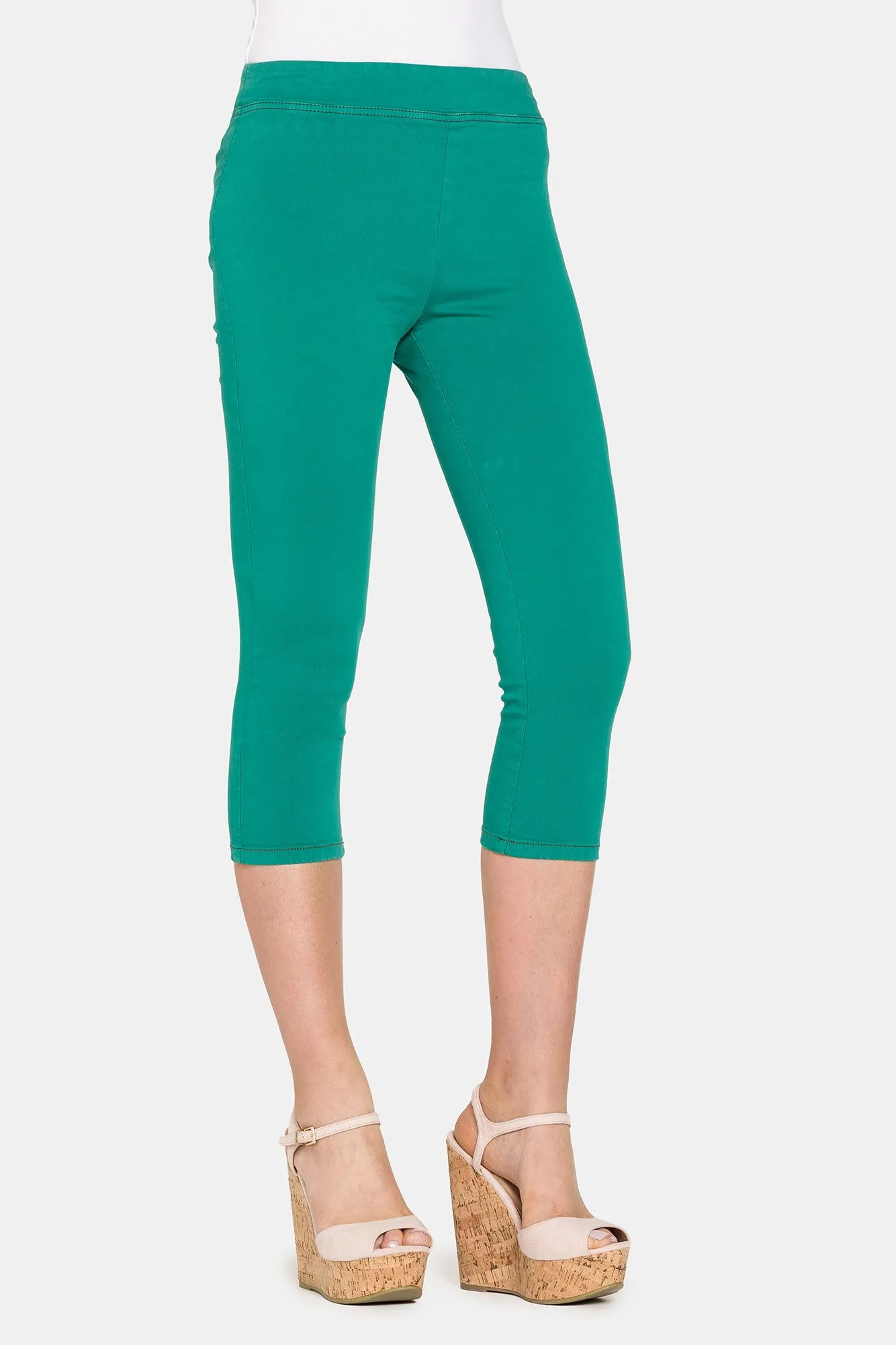Carrera  ---------    ------------Legg-jeans pinocchietto effetto perfetto colorato - Verde