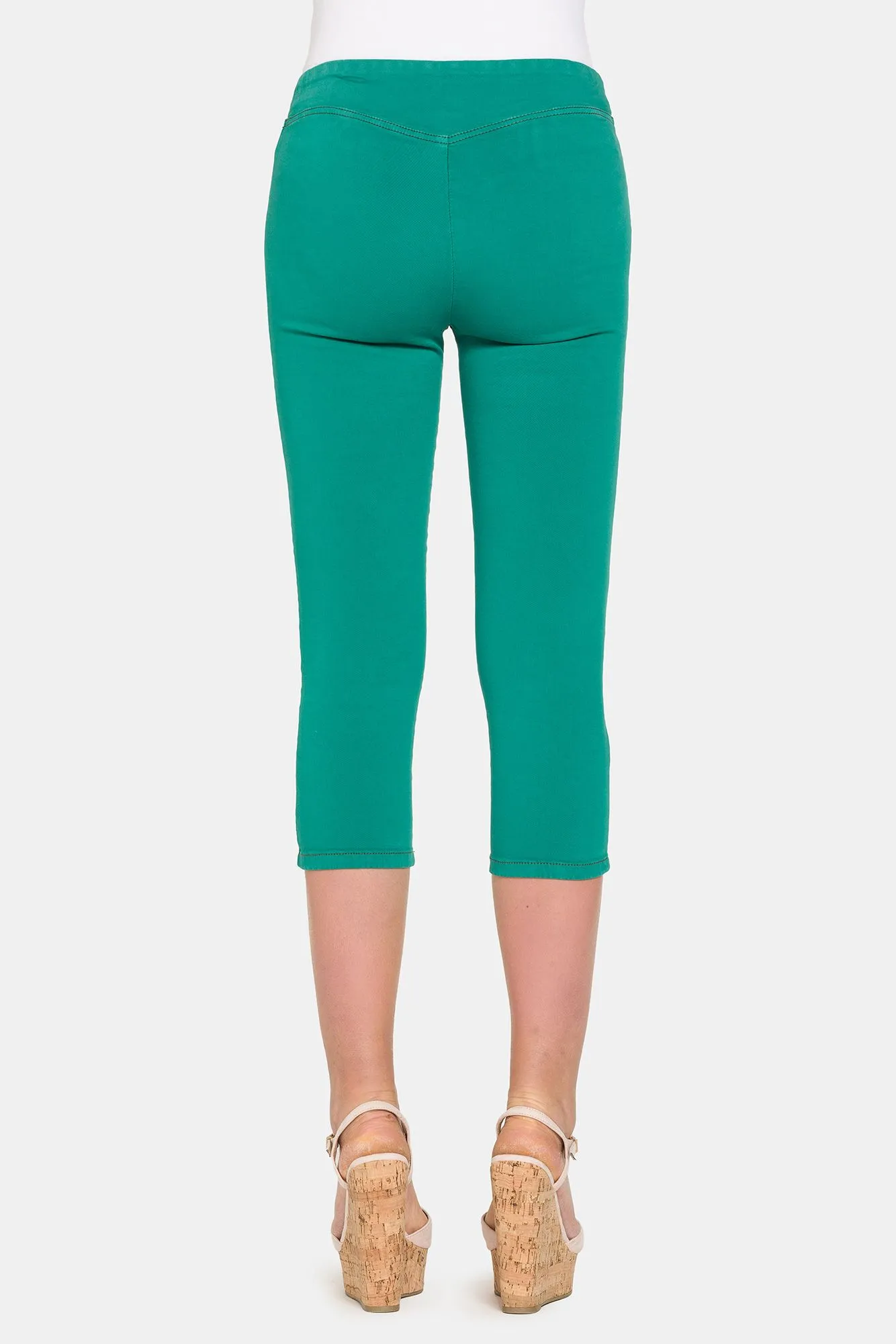 Carrera  ---------    ------------Legg-jeans pinocchietto effetto perfetto colorato - Verde