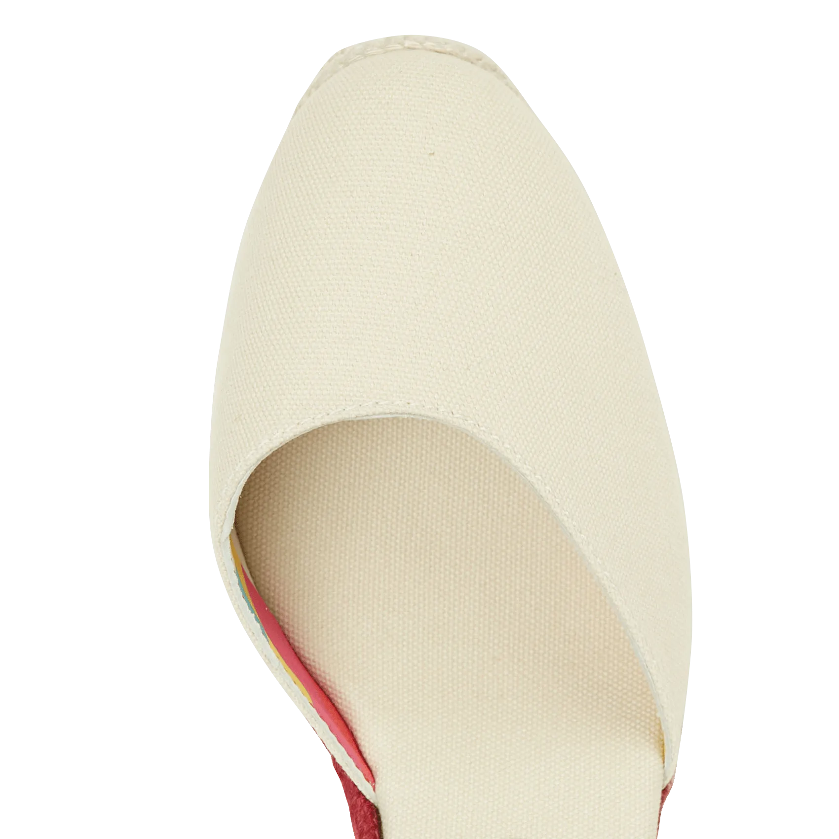  CASTANER   CARINA - Espadrillas con zeppa Castaner x Paul Smith | Bianco