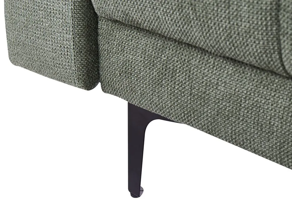 Chaise longue tessuto verde ALNES