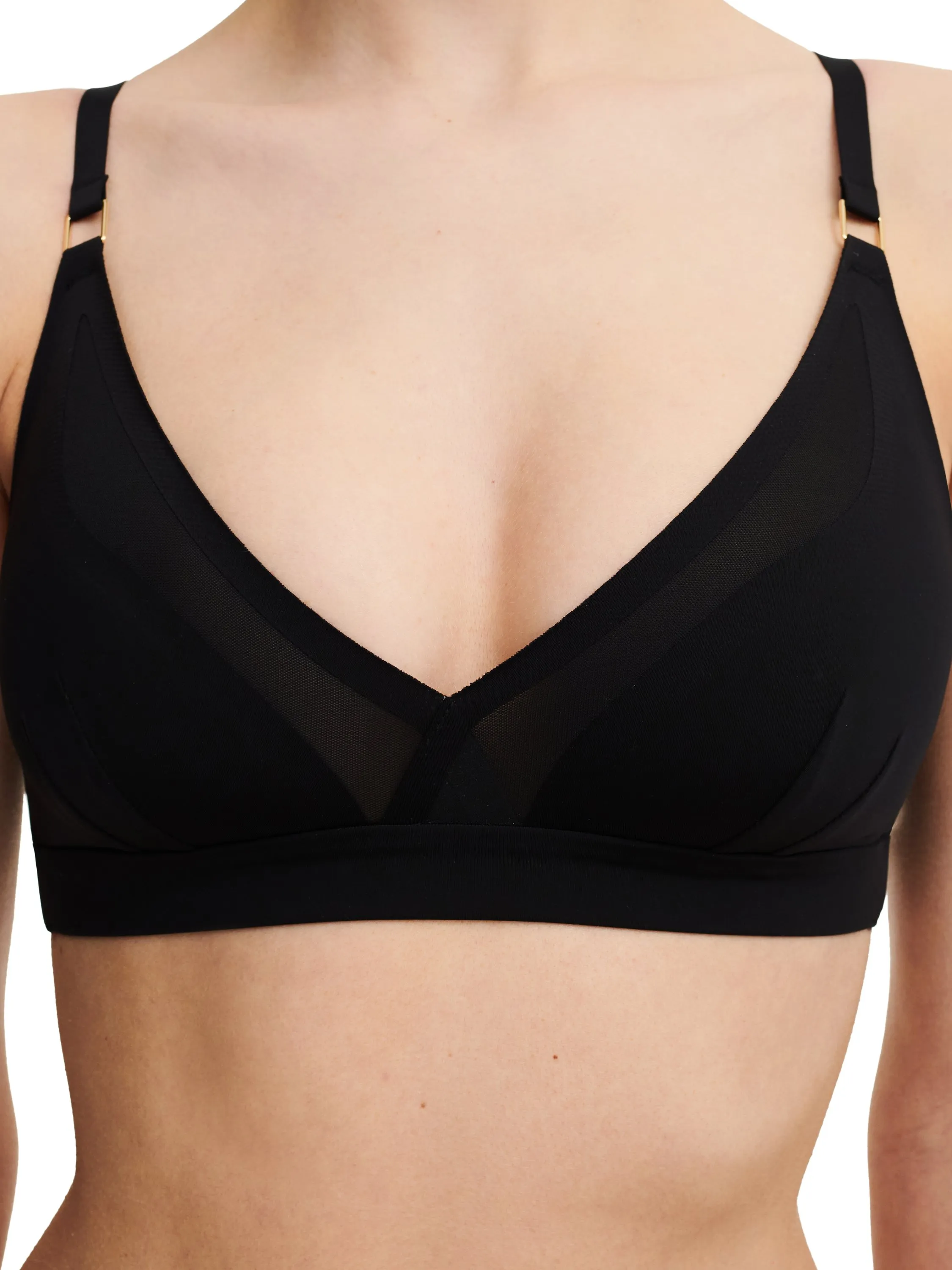  CHANTELLE   PURE LIGHT - Soutien-gorge sans armature triangle | Noir