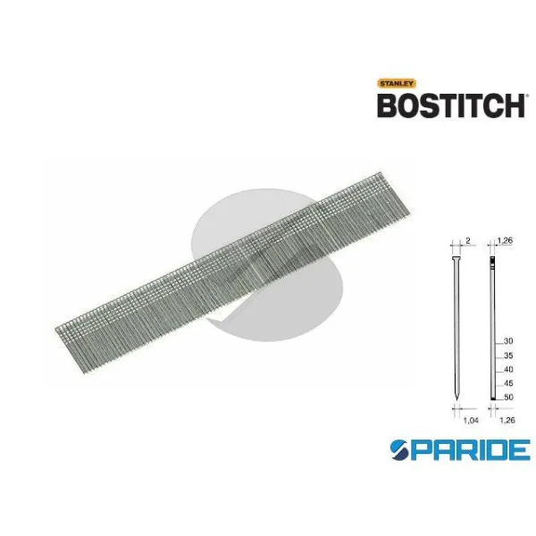 CHIODI MINI BRADS SERIE BT13 50MM BT1350GA BOSTITCH 5000 PZ PER CHIODATRICE