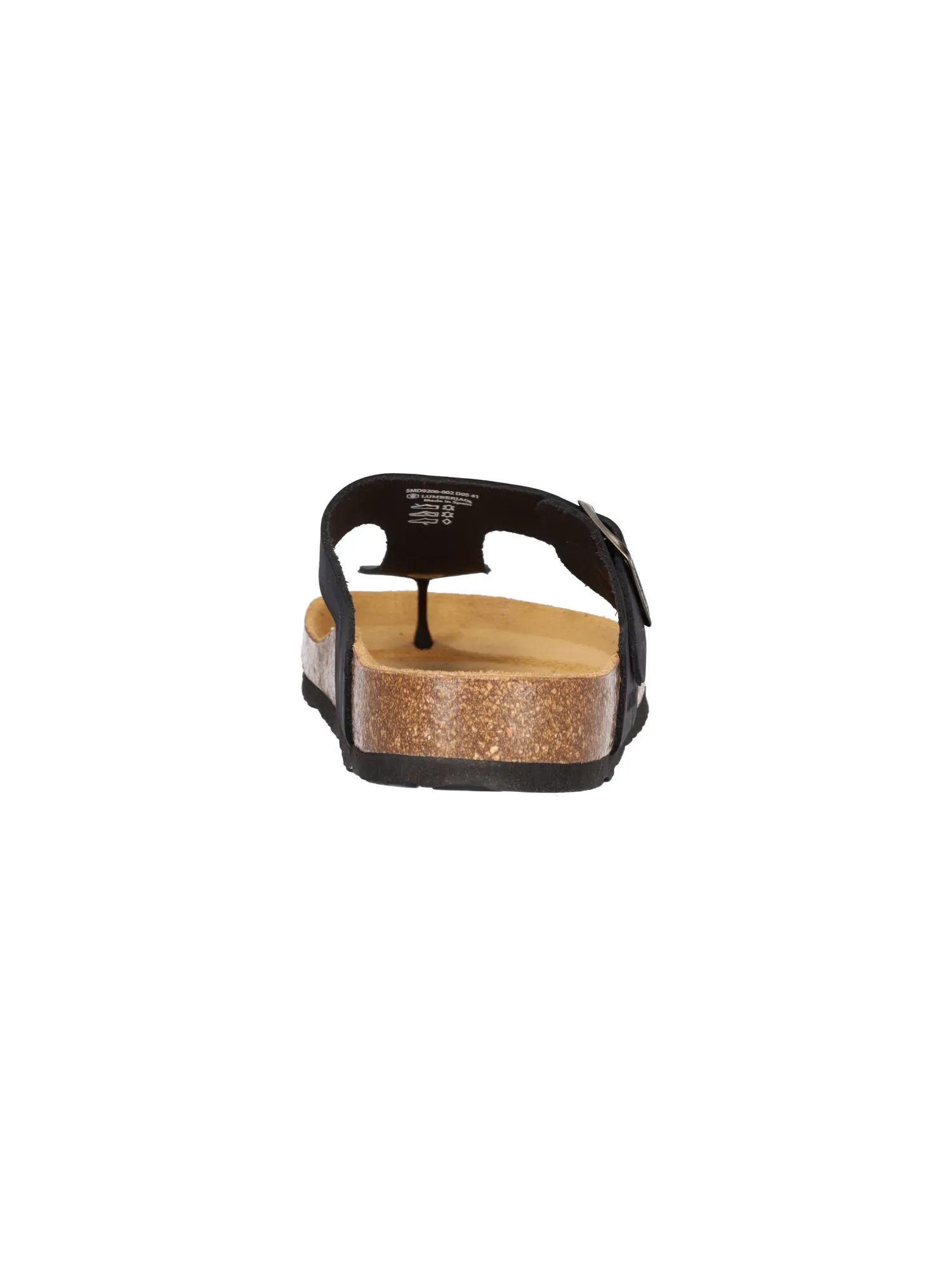 Ciabatta infradito Lumberjack Flint da uomo nera