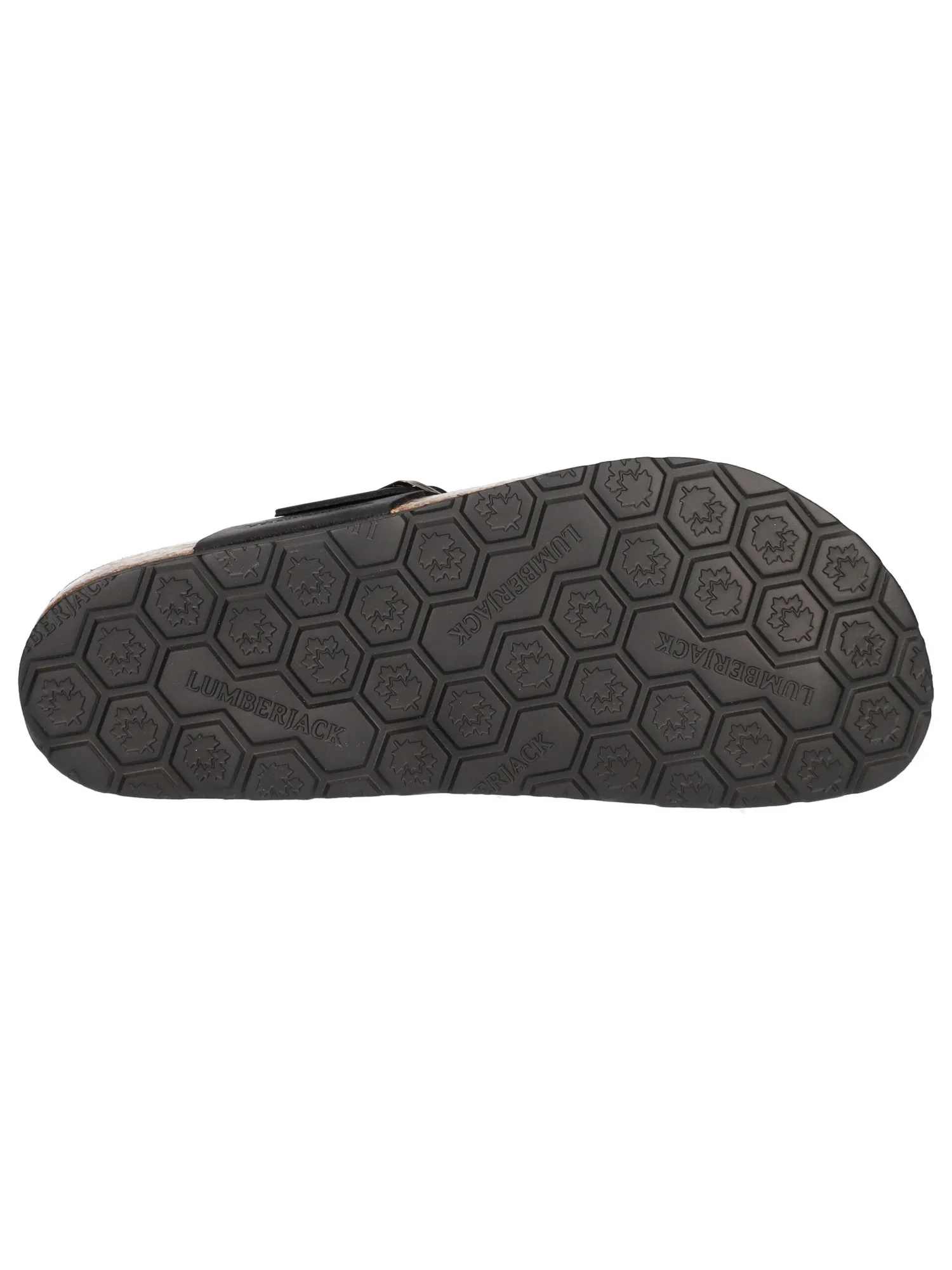 Ciabatta infradito Lumberjack Flint da uomo nera