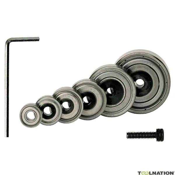 CMT 935.501.11 Kit fresa Rabat + guide di estremità 34,9 x 12,7 mm gambo 12 mm