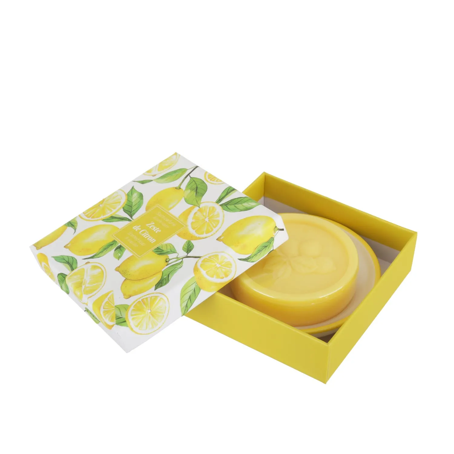 Cofanetto regalo saponetta limone Botanique - con piattino 