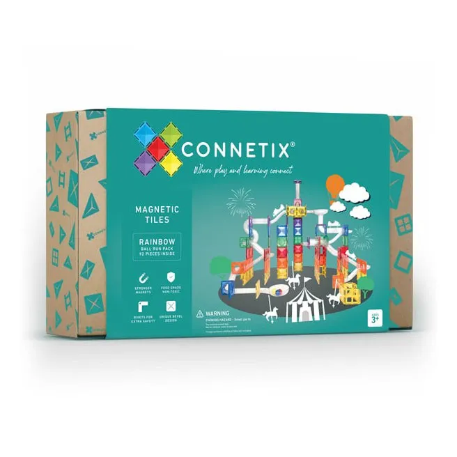 Connetix - Ball run 92 pz rainbow