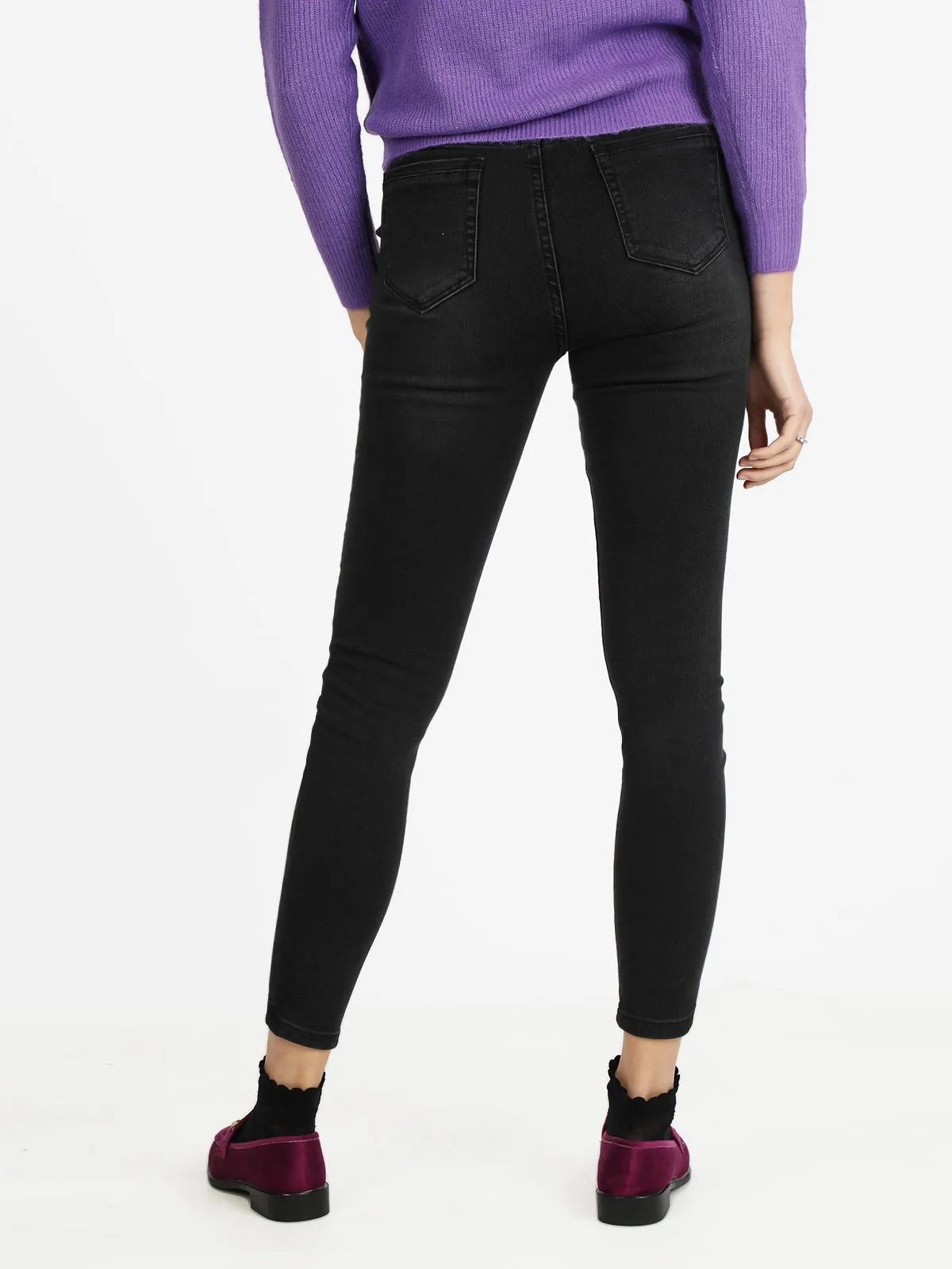 Cover Girl Jean femme coupe slim noir