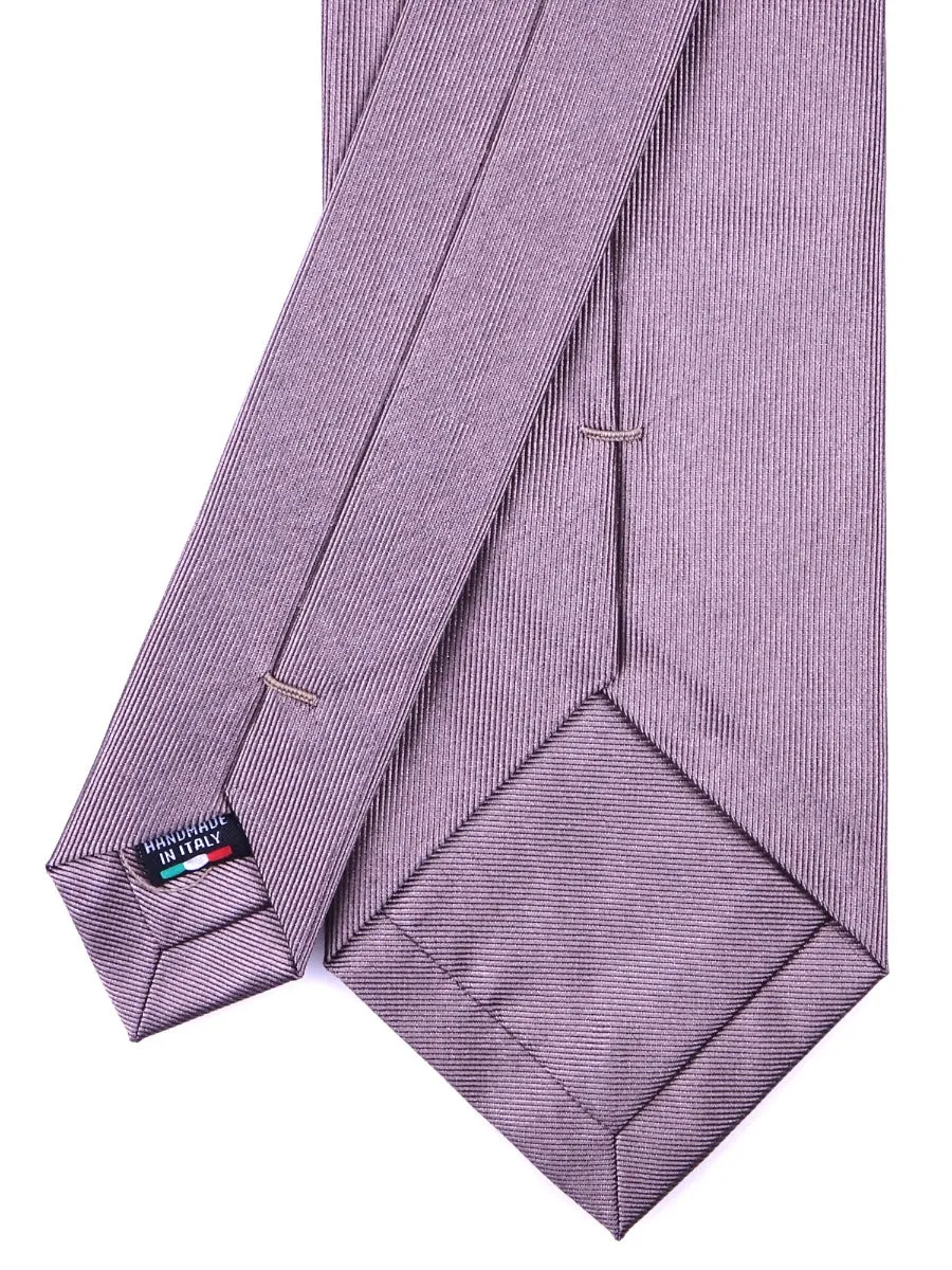 Cravatta 3 pieghe SAGLIETTA in seta Beige 