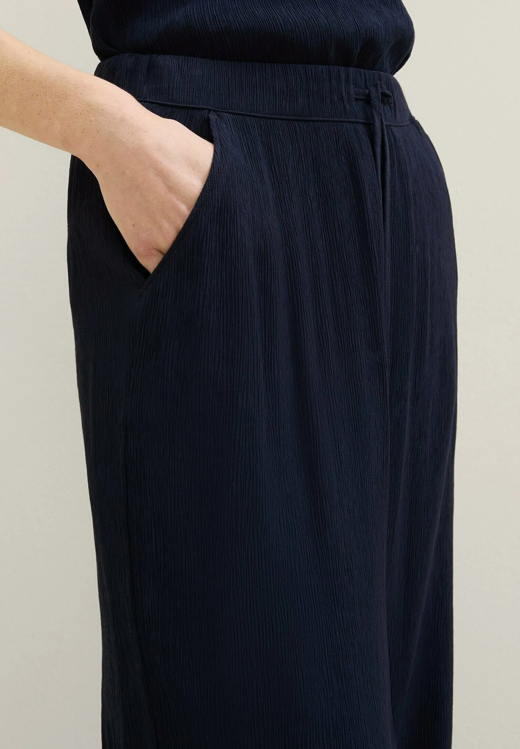 CROPPED CULOTTE - Pantaloni