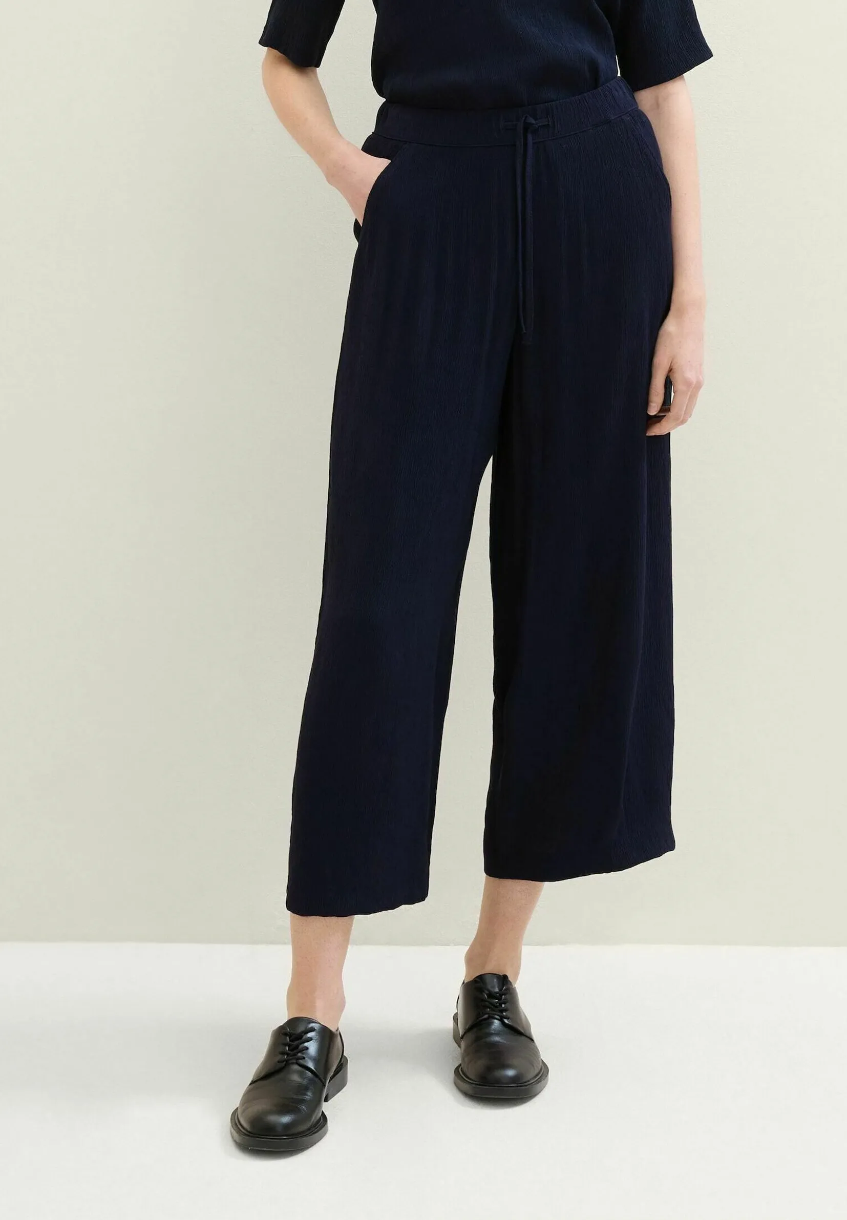 CROPPED CULOTTE - Pantaloni